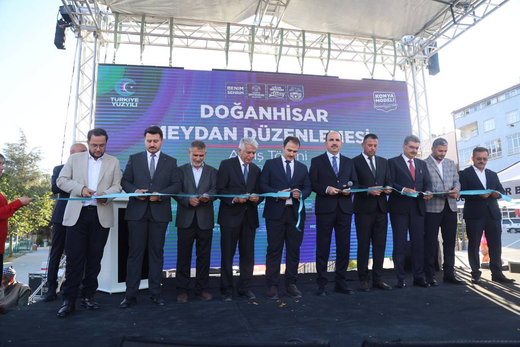 Konya’ya yeni meydan yapıldı 1